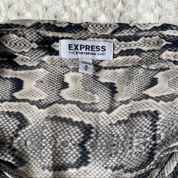 Express Portofino Snake Print Woman Shirt - Picture 5 of 6
